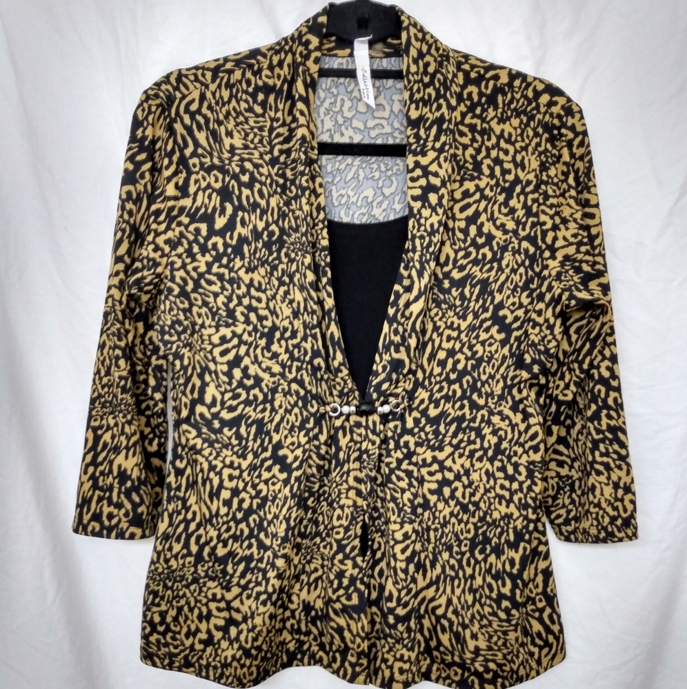 NY Collection Petite layered top